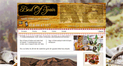Desktop Screenshot of bestofspain.se
